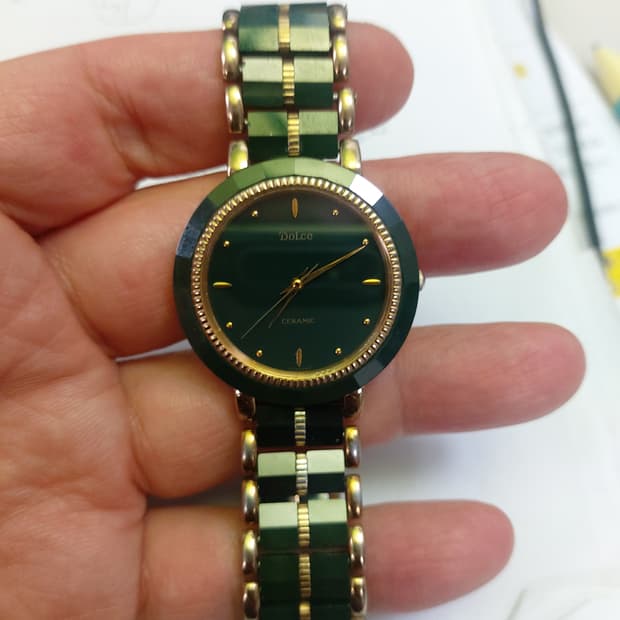돌체 세라믹 남성 손목시계