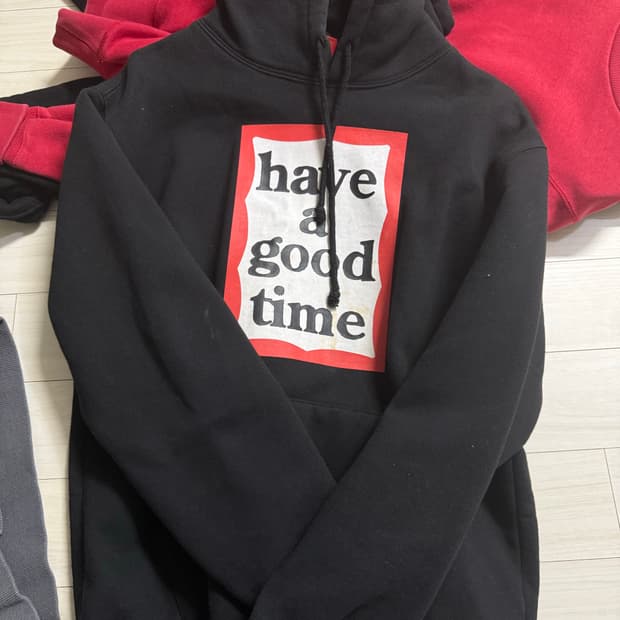 해브어굿타임 후드티s 