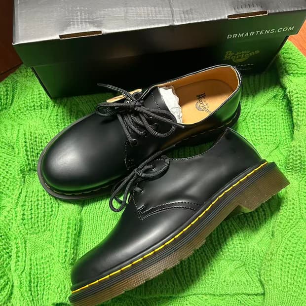 닥터마틴 1461 스무스 블랙 260mm