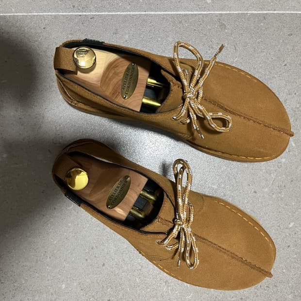 [UK8]클락스 데저트트랙 고어텍스 스웨이드 탄