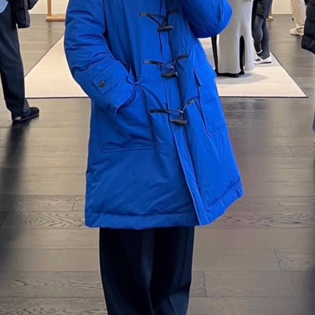 문달 패딩 코트