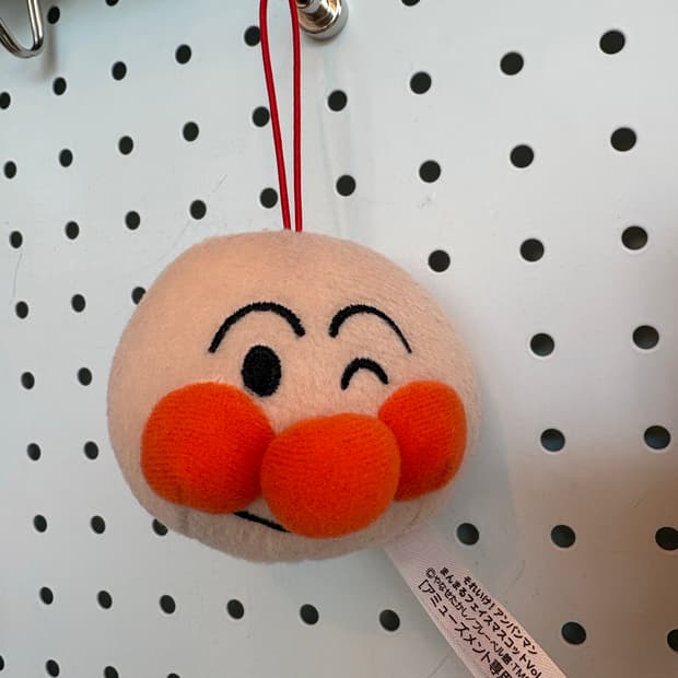 호빵맨 얼굴 키링