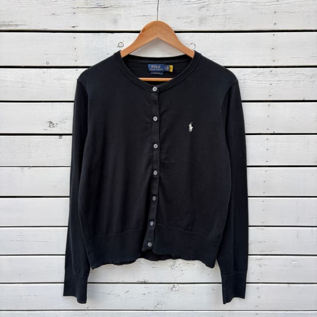 Polo 폴로 피마코튼 니트 가디건