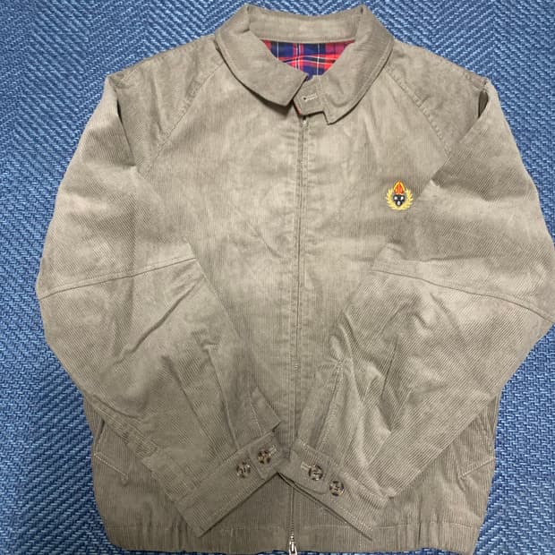 헤리티지플로스 코듀로이 블루종 s