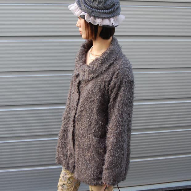 Rccat boucle cardigan