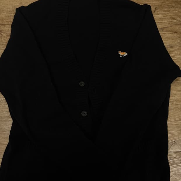 메종키츠네 가디건 XL