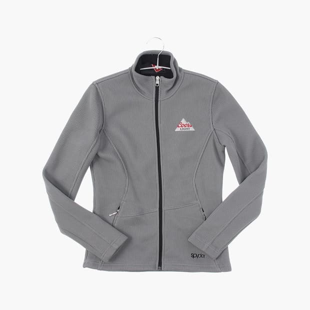 스파이더 아크릴 풀집업 베이직 니트