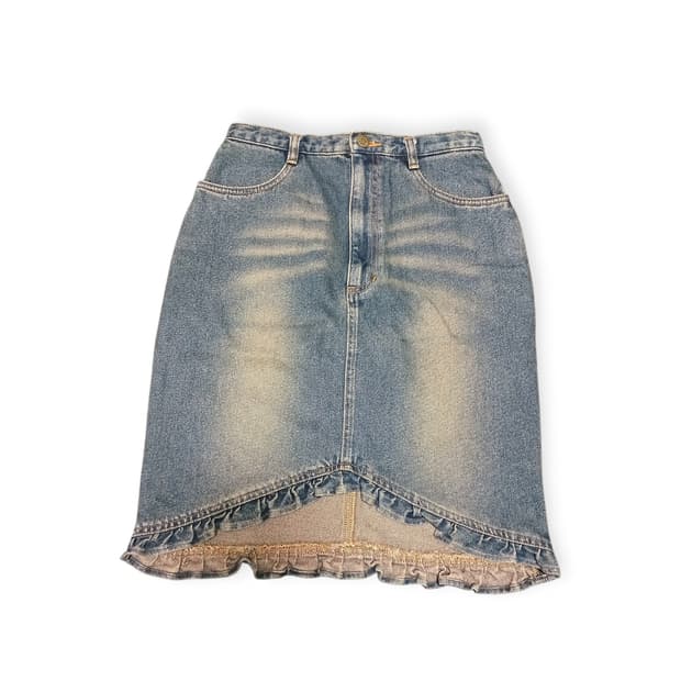 셔링 미니 청스커트