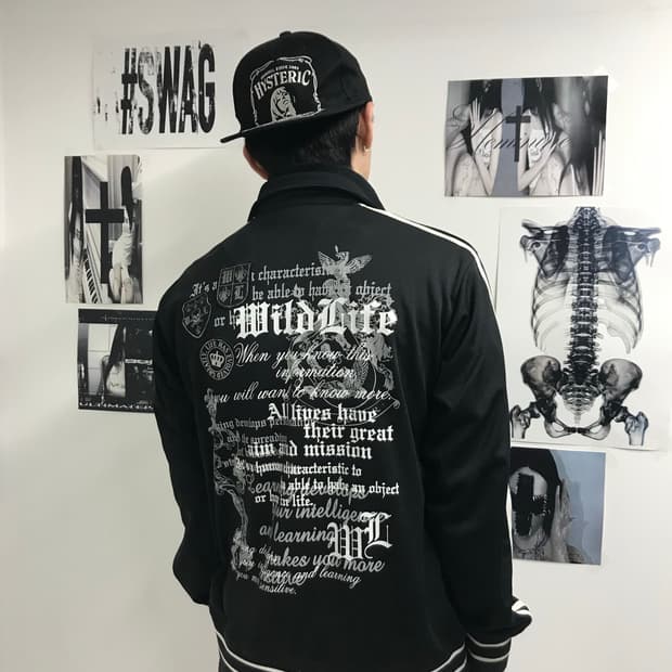 00s punk layered twoway jersey