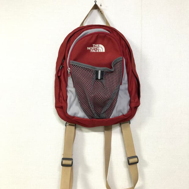 노스페이스 가벼운 미니 트레킹 등산 고프고어 백팩 배낭 _ 딥레드