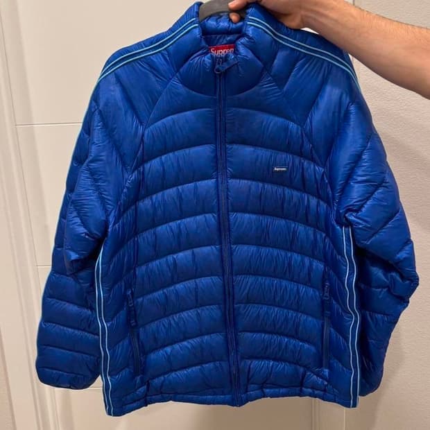 슈프림 마이크로 다운 재킷 로얄