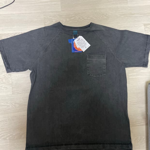 굿온 피그먼트 헤비코튼 블랙 L