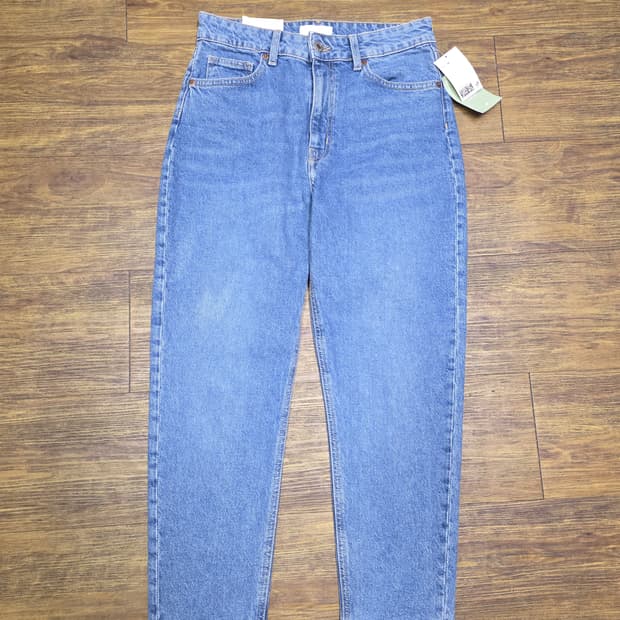 H&M 여성 하이웨스트 데님 미사용품 