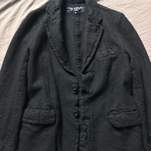 Comme des Garçons Homme HR-J063 울 축융 블레이