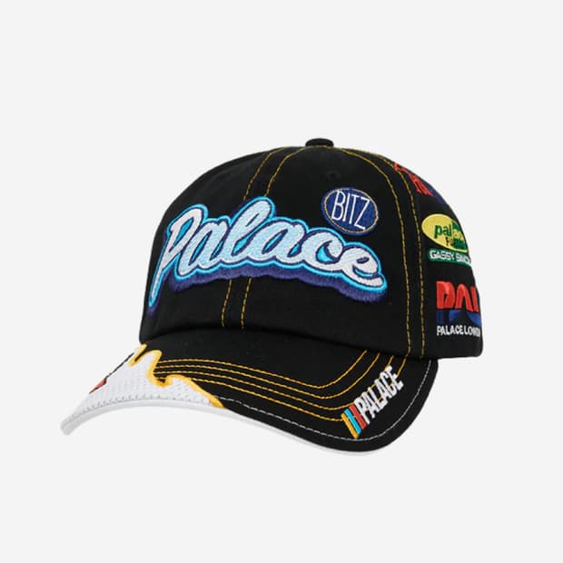 Palace 팔라스 Team Racing 6-Panel Black