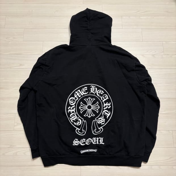 크롬하츠 서울 후드티 xxl