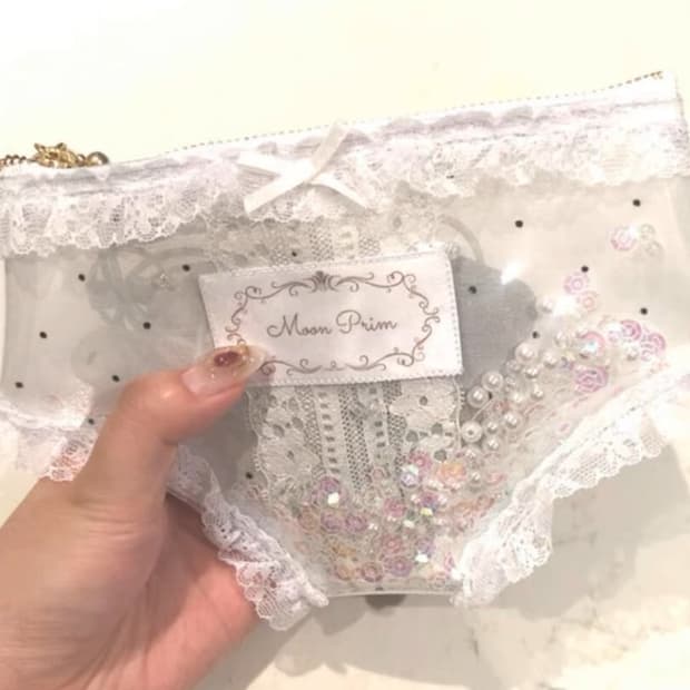 핸드메이드 레이스 가방