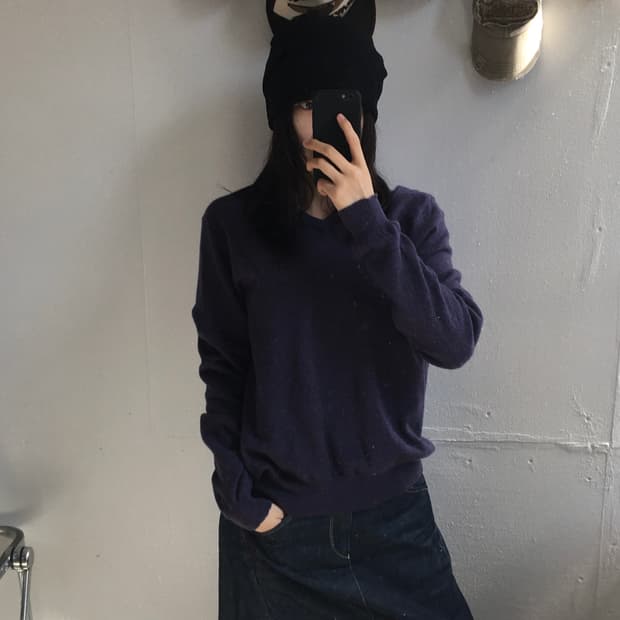 폴로 랄프로렌 메리노 울 니트