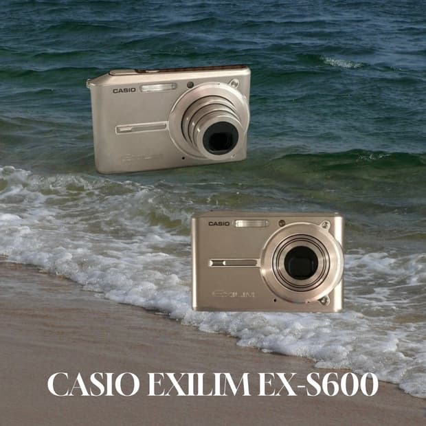 레어 🍅 | 카시오 엑슬림 EX-S600 빈티지디카 디지털카메라