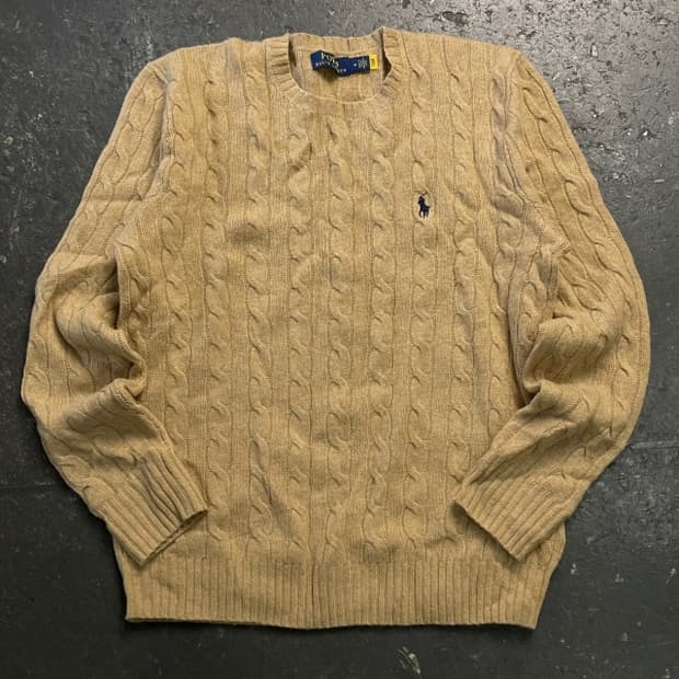 95 폴로 랄프로렌 꽈배기 니트