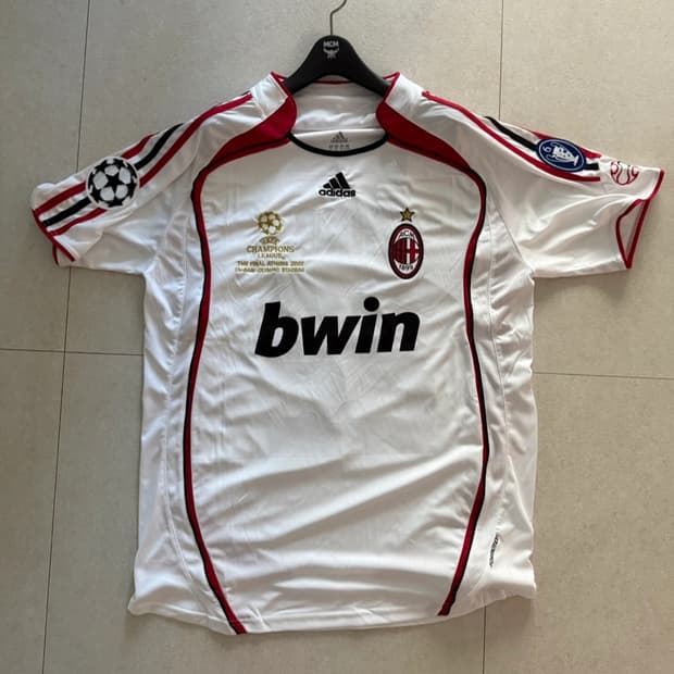 06 07 AC 밀란 카카 어웨이 유니폼