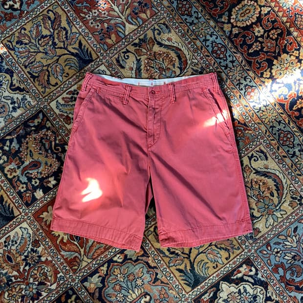 🌊Polo relaxed cotton shorts