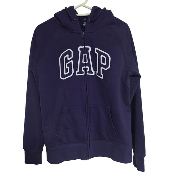 갭(GAP) 퍼플 후드 집업 (M)