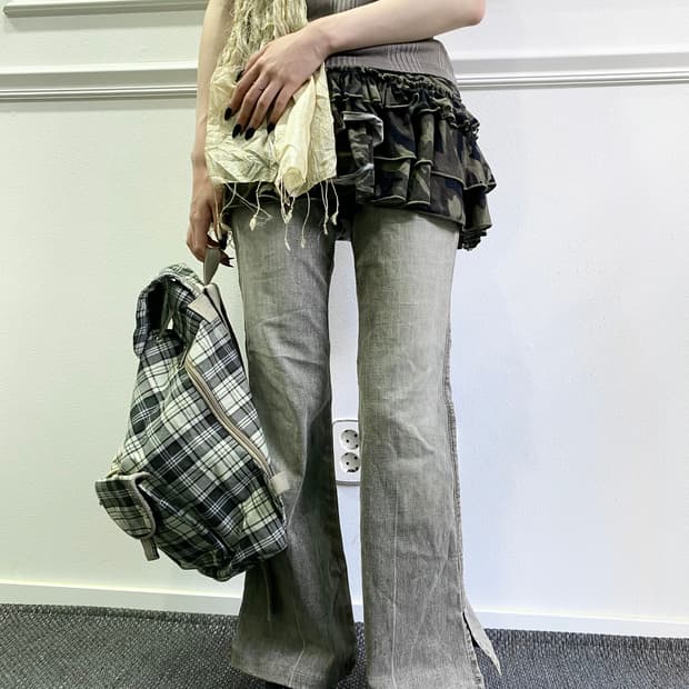 [MARITHE FRANCOIS] 2000s Y2K Cut Detail 