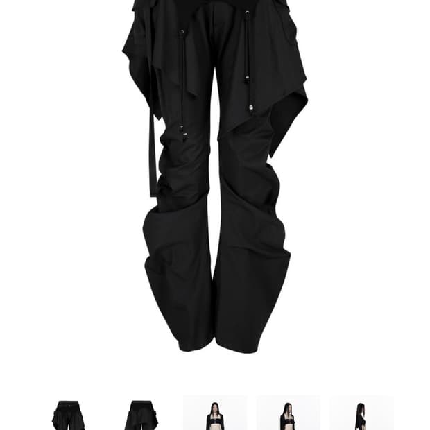 카시코 레이어드 스트랩 팬츠