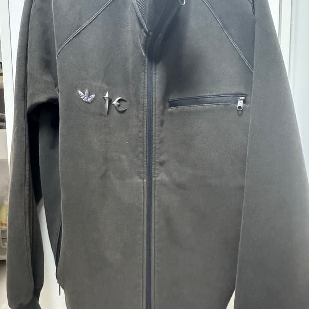 아디다스 떠그클럽 트랙탑 블랙 XL