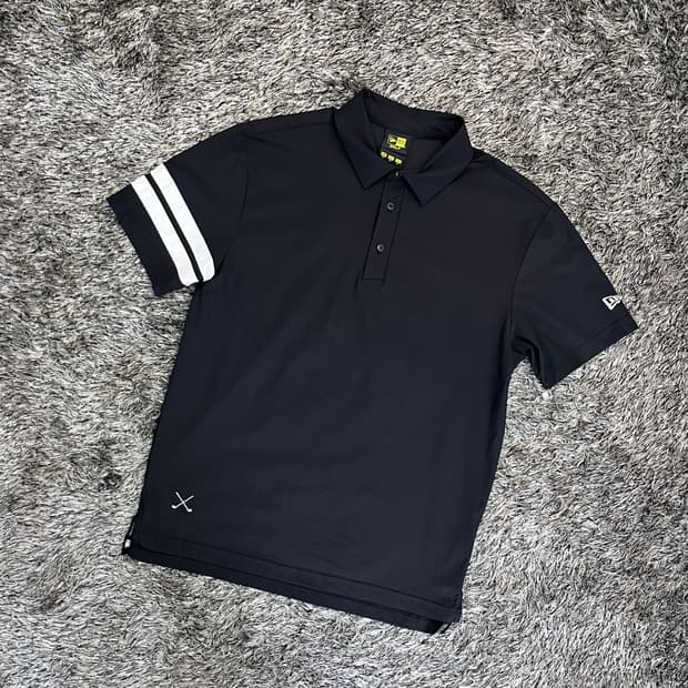 뉴에라 골프 카라 아이스 반팔 티셔츠 (95)