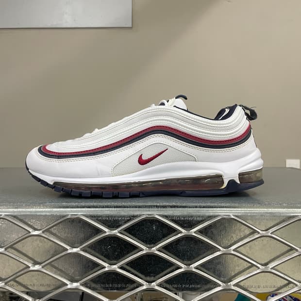 나이키 에어맥스 97 화이트 블랙 실버 285