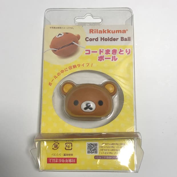 (고전) 리락쿠마 케이블 코드 홀더볼