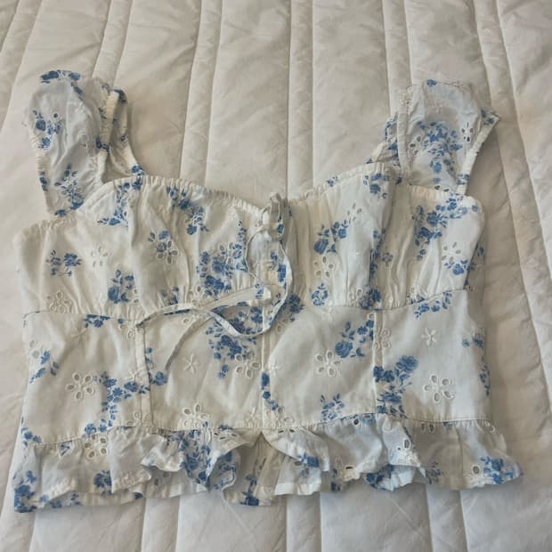 홀리스터 블라우스 탑