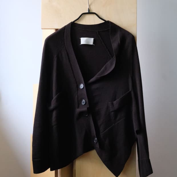 Martin Margiela Asymmetry Cardigan