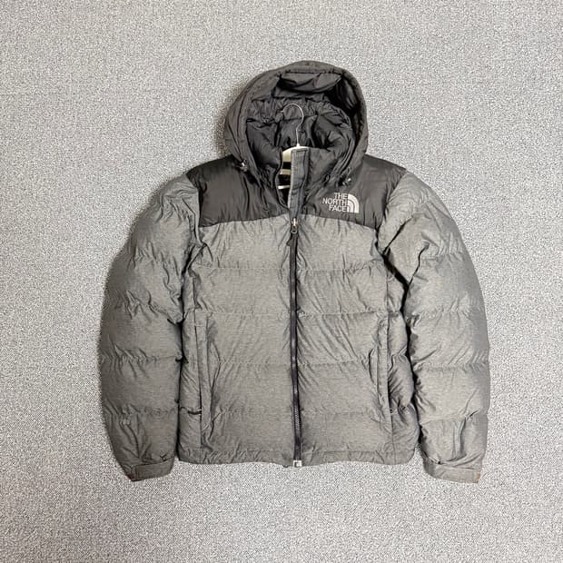 노스페이스 700 패딩 차콜그레이 85