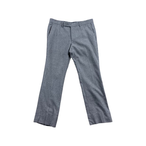 United Arrows 스트라이프 슬랙스 