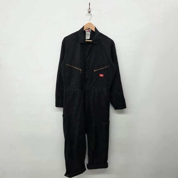 디키즈 블랙 점프수트 작업복 남 XL