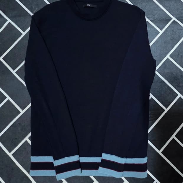 시스템옴므 니트 