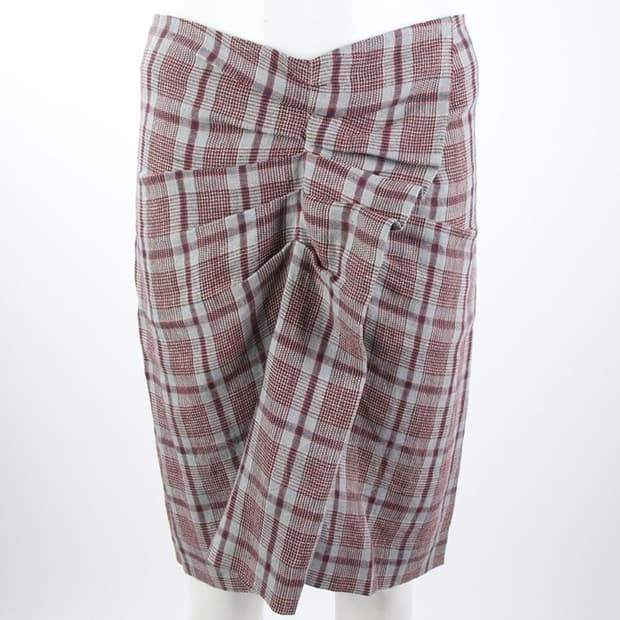 ISABEL MARANT ETOILE draped ruffle skirt