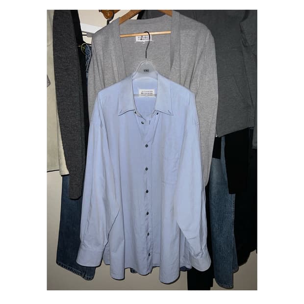 마르지엘라 오버핏 셔츠