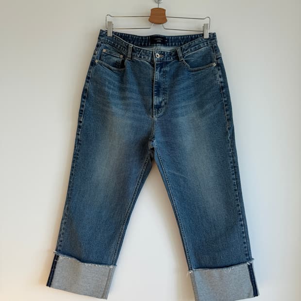 커스텀멜로우(customellow) 롱업 데님