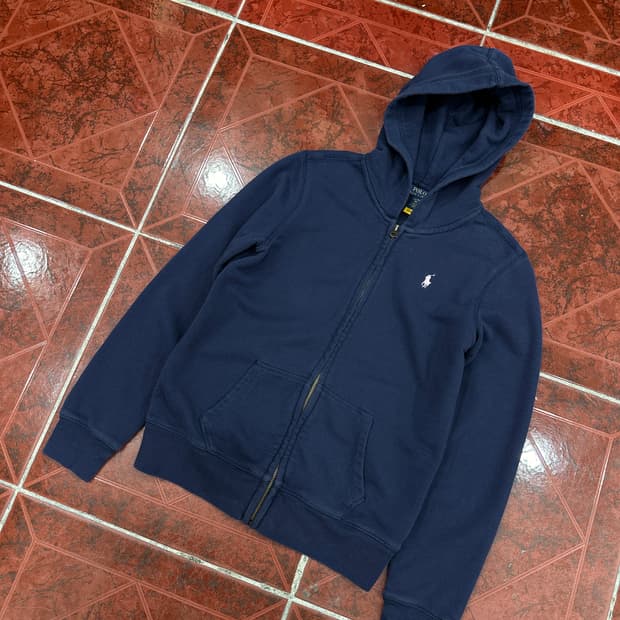 폴로  후드집업 