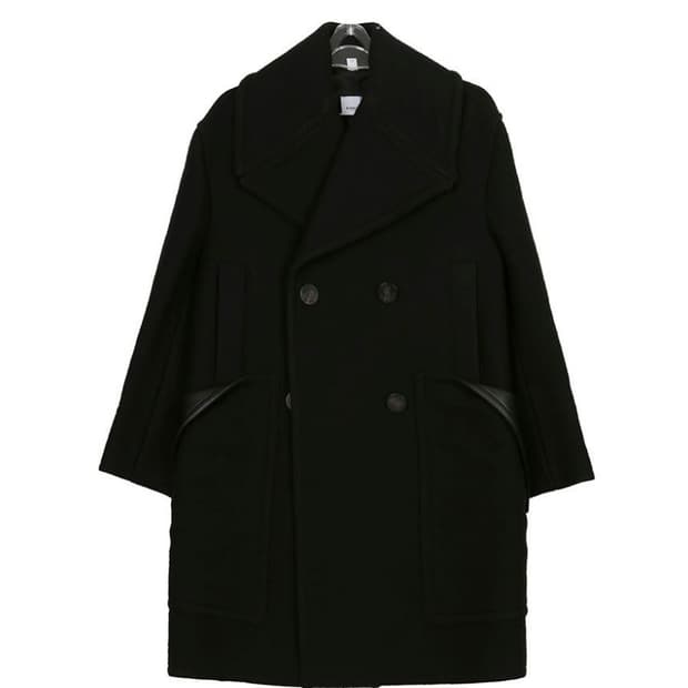 버버리 울 오버사이즈 헤비웨이트 코트 