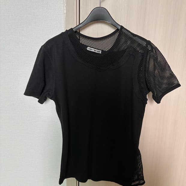 issey miyake mesh top