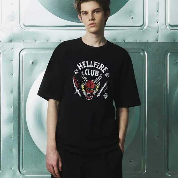 기묘한이야기 스띵 헬파이어 클럽 티셔츠 HELLFIRE CLUB