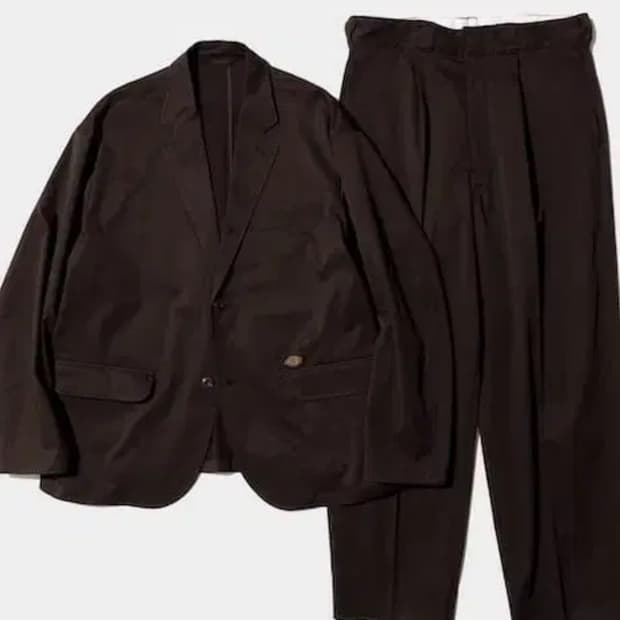 [XL] 트립스터 x 디키즈 수트 셋업 25ss _ 다크 브라운