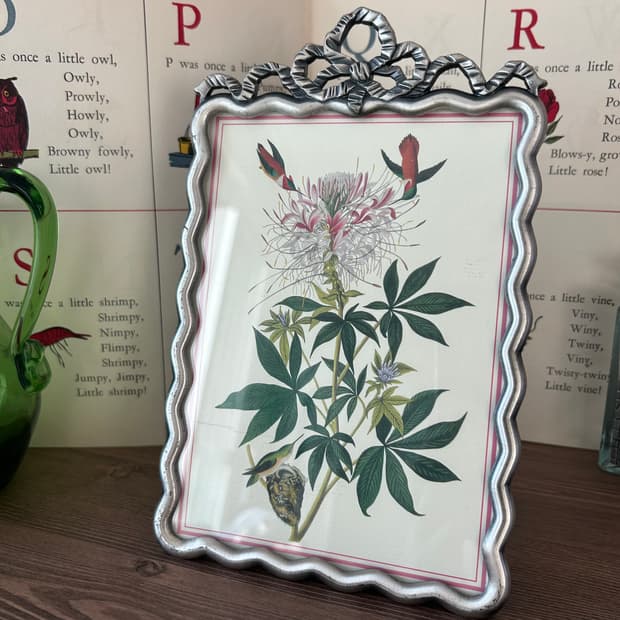 빈티지 퓨터 액자 프레임 