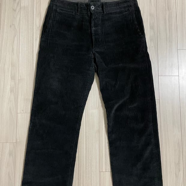 RRL 블랙 코듀로이 팬츠(30x30)