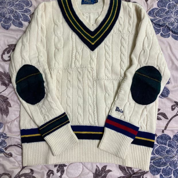 폴로 랄프로렌 크리켓 17fw 니트 M 사이즈